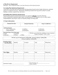 Application for Sign Permit - City of Albion, Michigan, Page 2