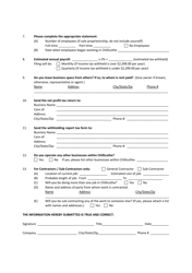 Business &amp; Professional Questionnaire - City of Chillicothe, Ohio, Page 2