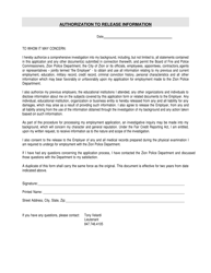 Lateral Transfer Police Officer Supplemental Application - City of Zion, Illinois, Page 15