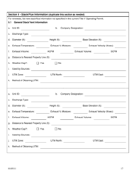 Title V Operating Permit Application - City of Philadelphia, Pennsylvania, Page 17