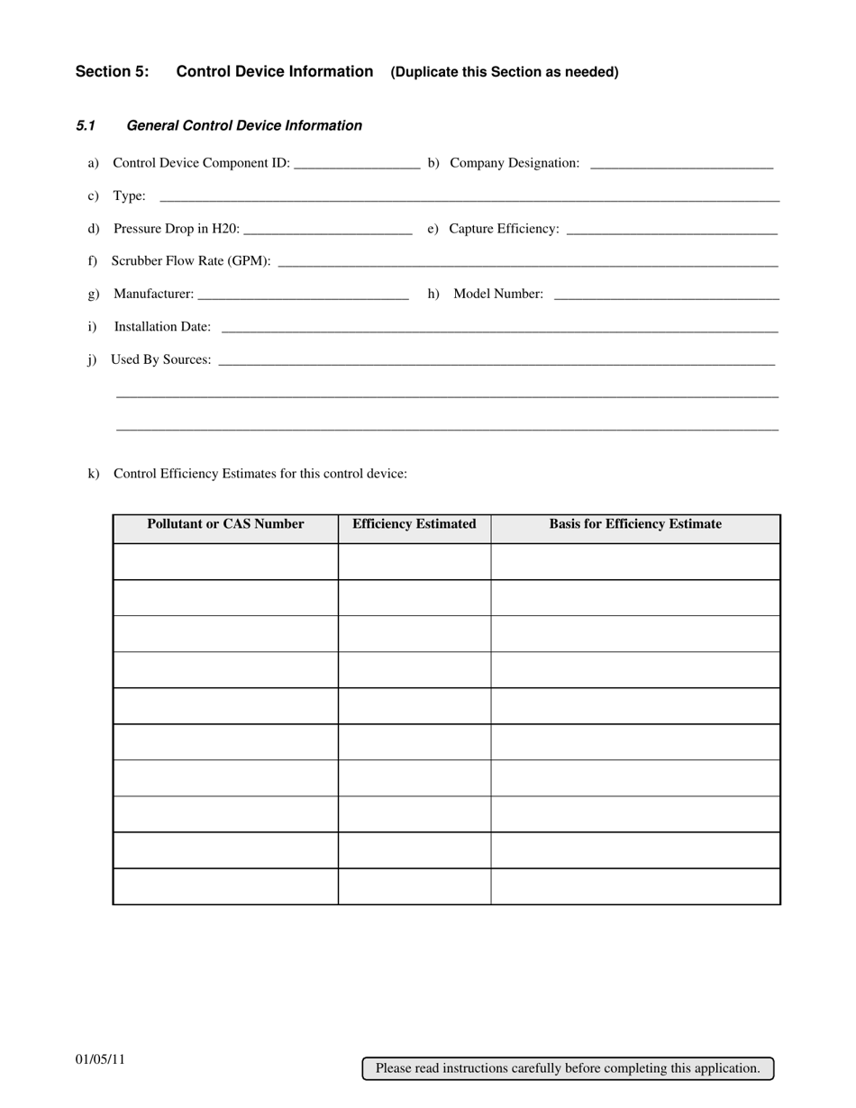 Synthetic Minor Operating Permit Application - City of Philadelphia, Pennsylvania, Page 10