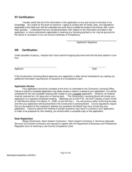 Application for Change of Status - Lee County, Florida, Page 5