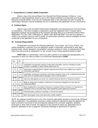 Application to Qualify a Second Business - Lee County, Florida, Page 2