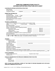 Supplement A Wireless Communications Facility Shared Use Plan Agreement - Lee County, Florida, Page 2