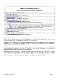 Application for Administrative Parking Variance - Lee County, Florida, Page 3