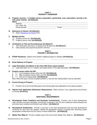 Application for an Essentially Built-Out Determination Public Hearing - Lee County, Florida, Page 2