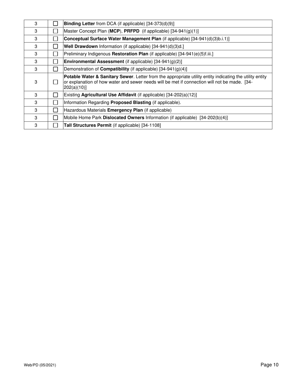 Application for Planned Development Public Hearing - Lee County, Florida, Page 10