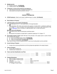 Application for Variance Public Hearing - Lee County, Florida, Page 2