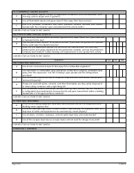 Fire Safety Field Inspection Checklist - Los Angeles County, California, Page 3