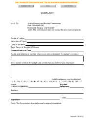 Document preview: Complaint - Virginia