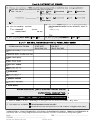 DLSE Form 1 Initial Report or Claim - California, Page 3