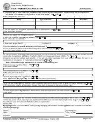 Form IL444-4765 Redetermination Application - Illinois, Page 2