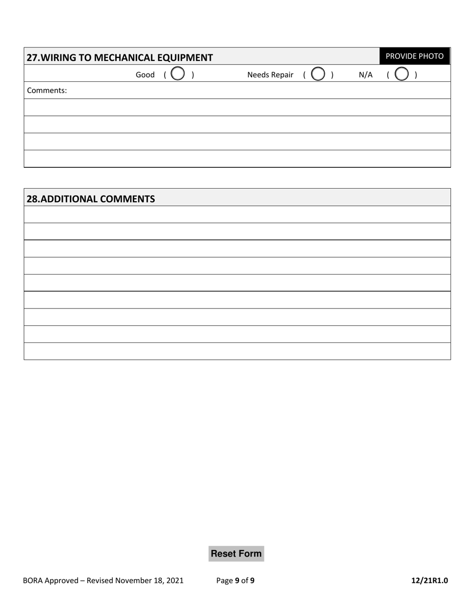 Minimum Inspection Procedural Guidelines for Building Electrical Recertification - City of Miami, Florida, Page 9
