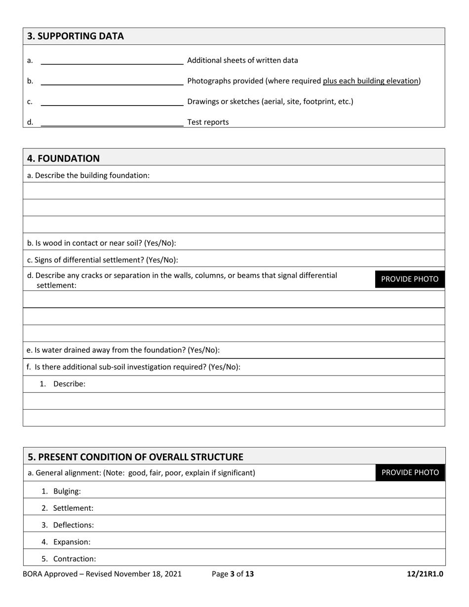 Minimum Inspection Procedural Guidelines for Building Structural Recertification - City of Miami, Florida, Page 3