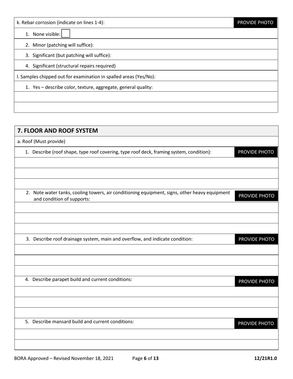 Minimum Inspection Procedural Guidelines for Building Structural Recertification - City of Miami, Florida, Page 6
