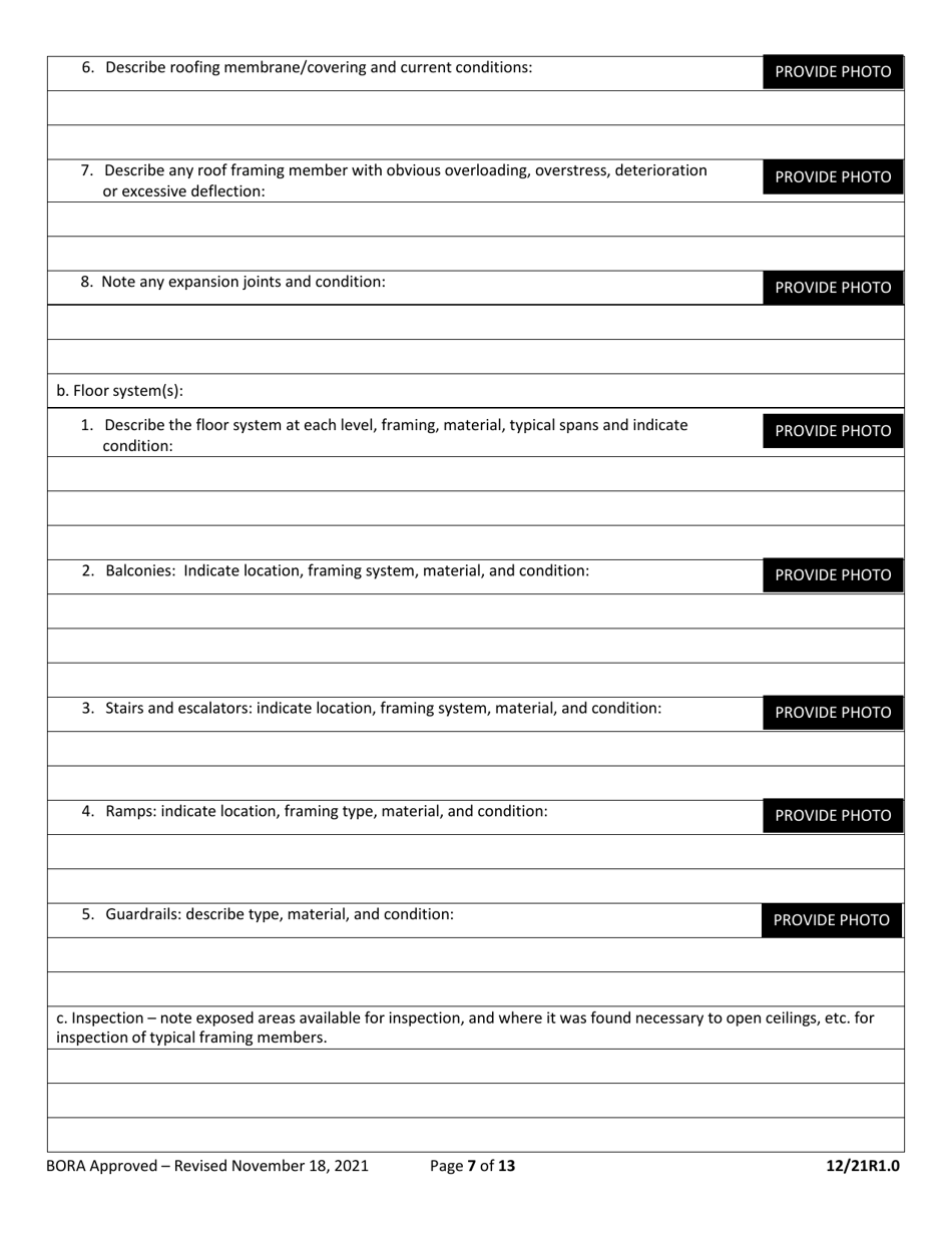 Minimum Inspection Procedural Guidelines for Building Structural Recertification - City of Miami, Florida, Page 7