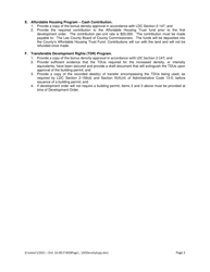 Supplemental Form for Development Orders With Bonus Density Units or Redemption of Gpi Tdus as Allowed in Ldc Section 2-152 - Lee County, Florida, Page 2