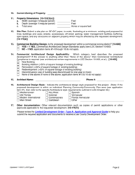 Application for a Type a Limited Review Development Order - Lee County, Florida, Page 2