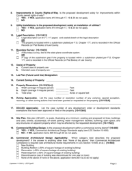 Application for a Type D Limited Review Development Order - Lee County, Florida, Page 2