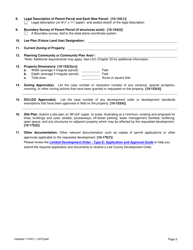 Application for a Type E Limited Review Development Order - Lee County, Florida, Page 2