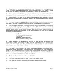 Exhibit C Sample Irrevocable Standby Letter of Credit - Lee County, Florida, Page 2