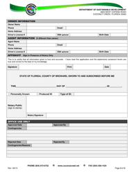 Business Tax Receipt Application - City of Coconut Creek, Florida, Page 3
