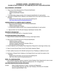 Business License Application - City of Reedley, California, Page 3