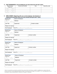 Massage Establishment Permit Application - City of Hayward, California, Page 2