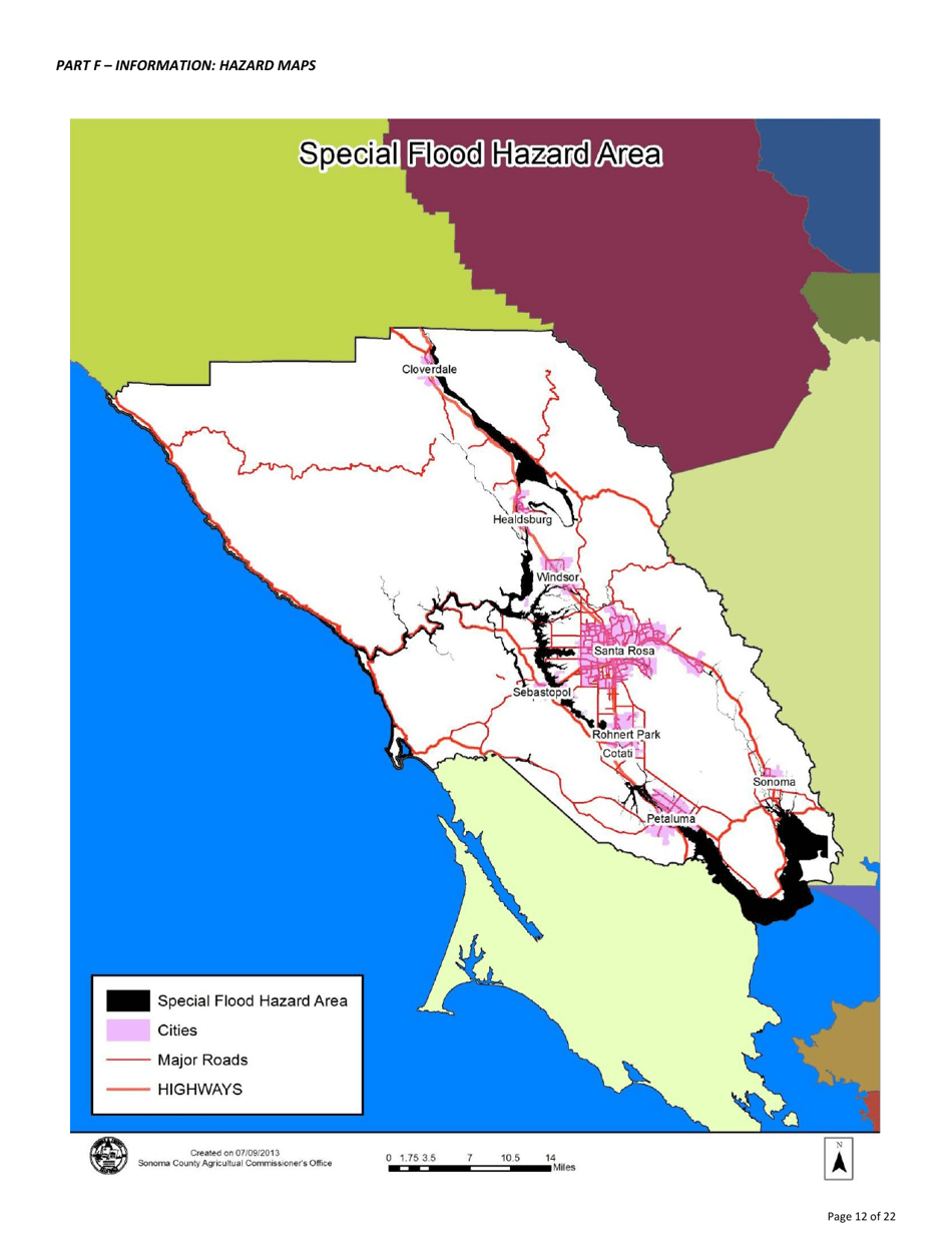 Permit Application for Agricultural Grading, Drainage, and / or Vineyard / Orchard Site Development (Vesco) - County of Sonoma, California, Page 12