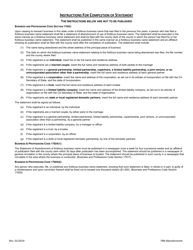 Fictitious Business Name Statement of Abandonment - County of Sonoma, California, Page 2