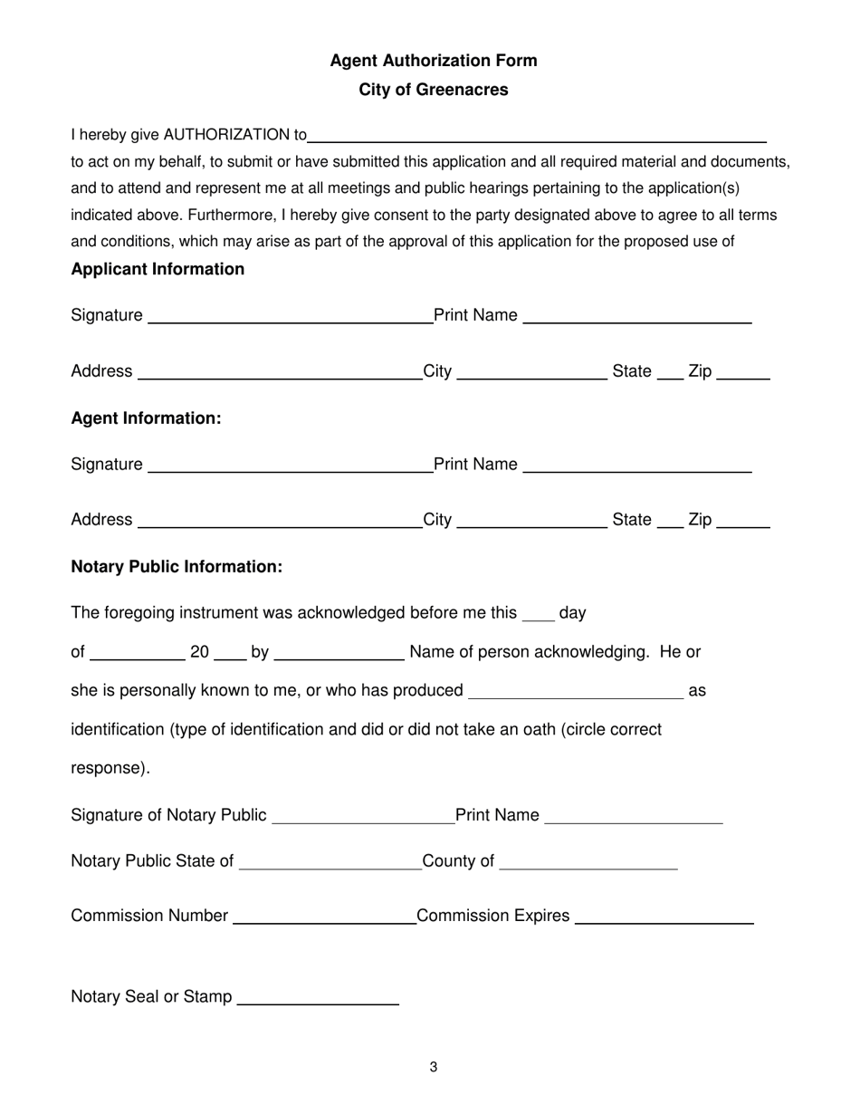 Application for Site  Development Plan Amendment - City of Greenacres, Florida, Page 3