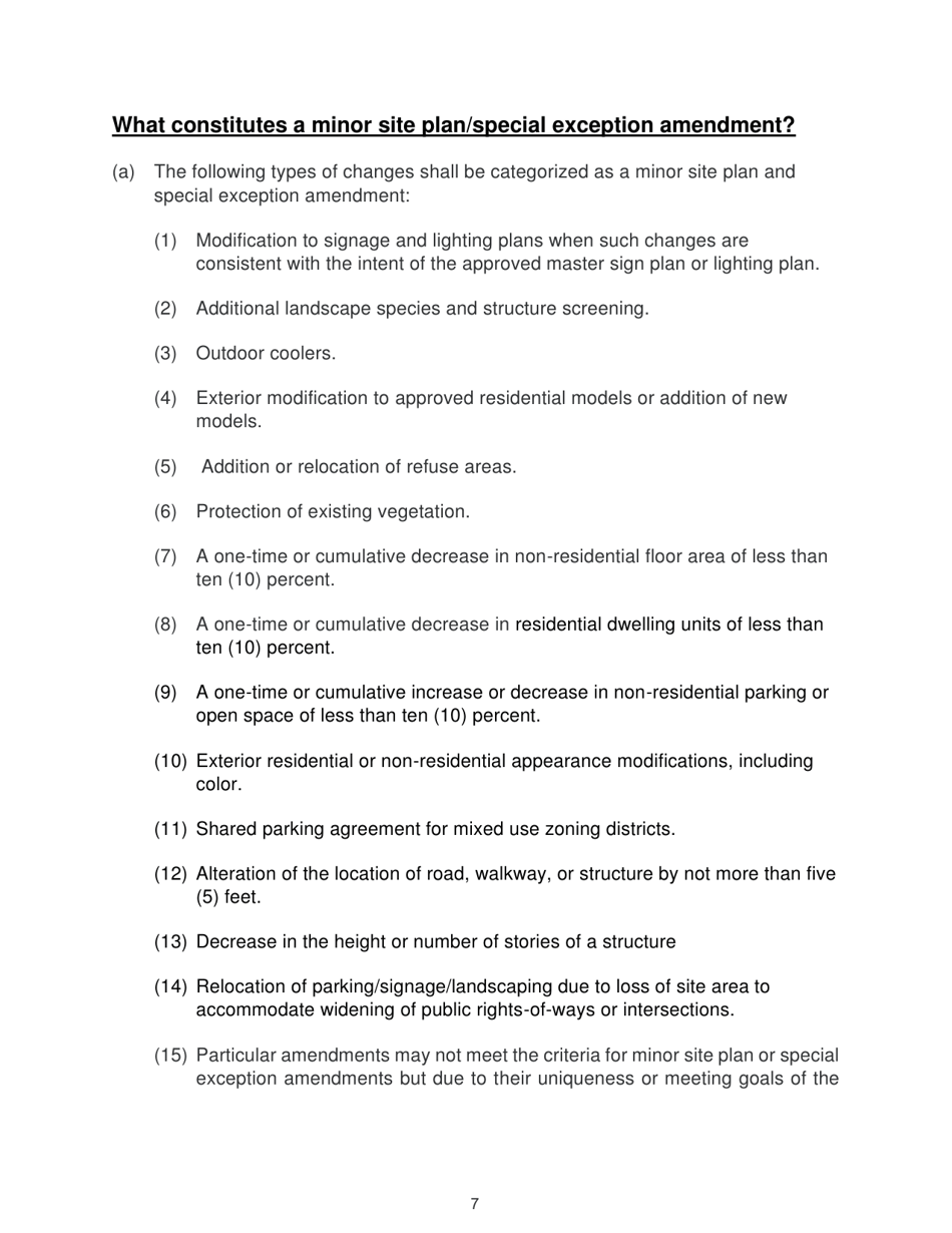 Application for Site  Development Plan Amendment - City of Greenacres, Florida, Page 7