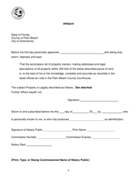 Application for Administrative Variance - City of Greenacres, Florida, Page 6