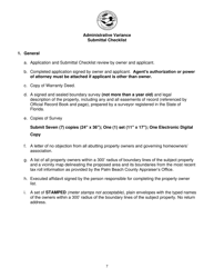 Application for Administrative Variance - City of Greenacres, Florida, Page 7