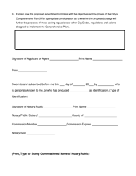 Application for Zoning Text Amendment Approval - City of Greenacres, Florida, Page 3