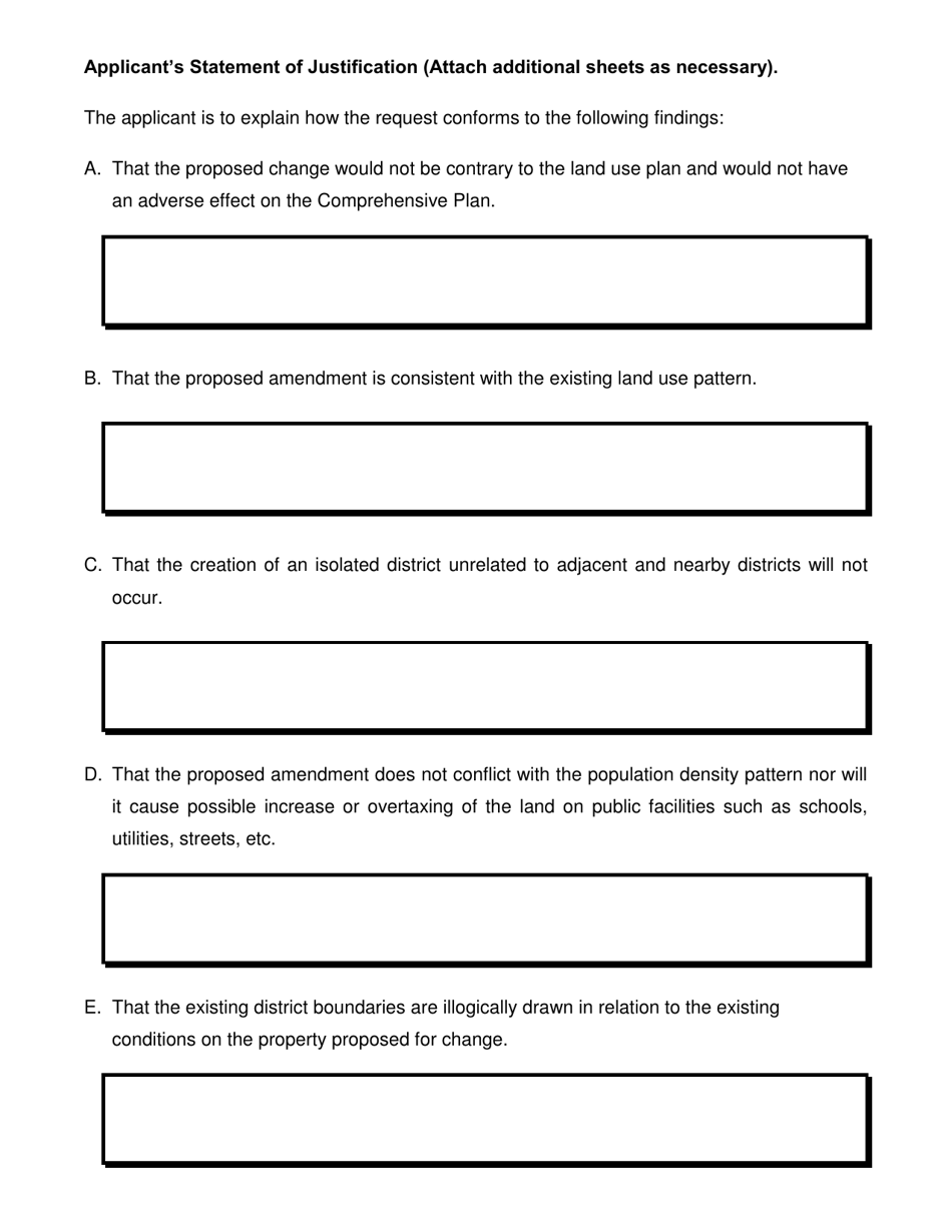 Application for Zoning Map Amendment - City of Greenacres, Florida, Page 3