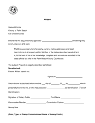 Application for Zoning Map Amendment - City of Greenacres, Florida, Page 7