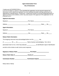 Application for Postponement or Withdrawal - City of Greenacres, Florida, Page 3