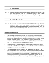 Final Plat Requirements and Checklist - City of Greenacres, Florida, Page 10