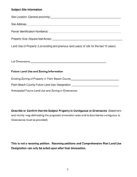 Application for Annexation - City of Greenacres, Florida, Page 2