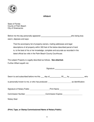Application for Variance - City of Greenacres, Florida, Page 6