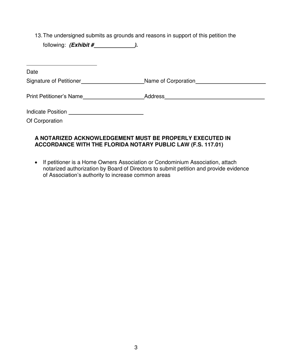 Petition to Abandon or Vacate - City of Greenacres, Florida, Page 3