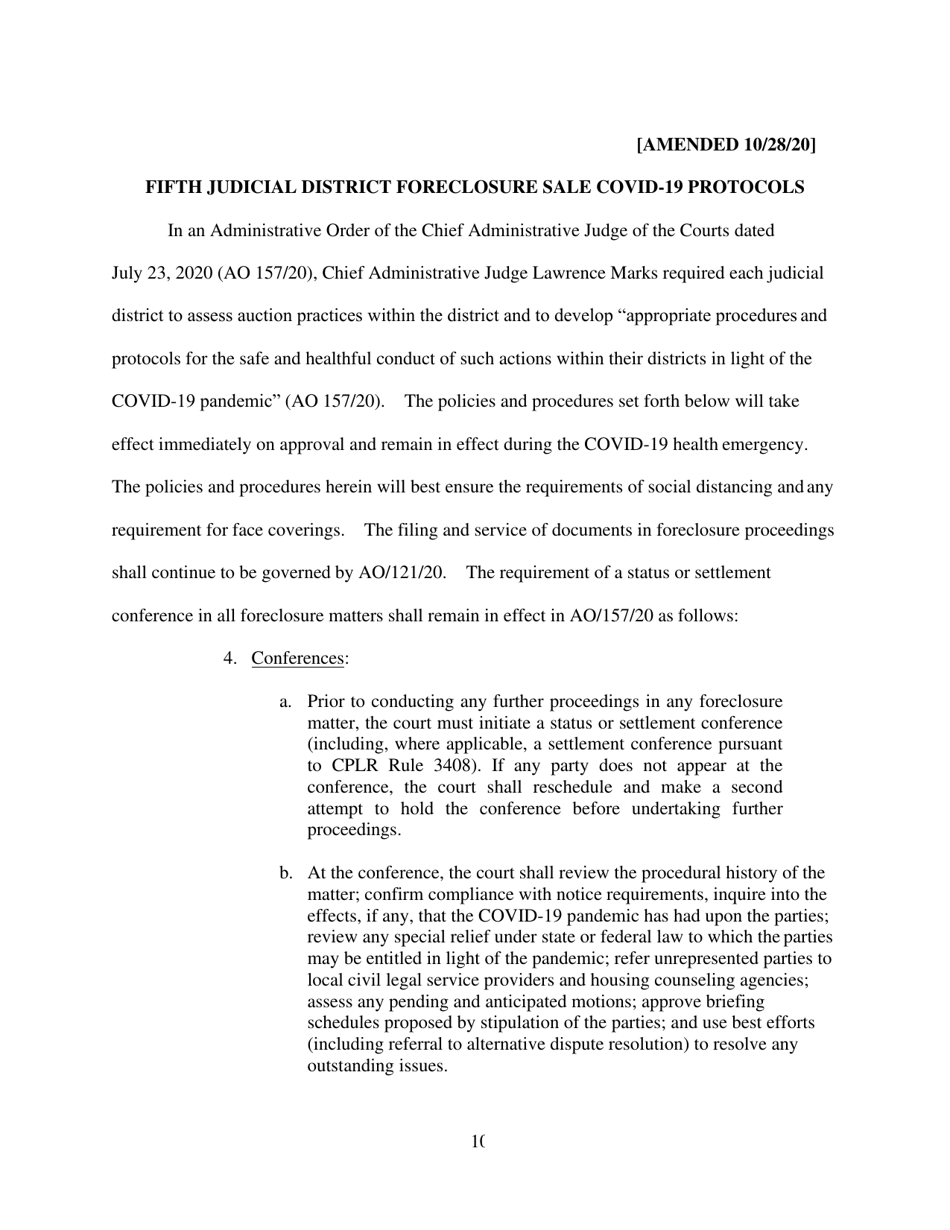 Judgment of Foreclosure and Sale - Oneida County, New York, Page 10