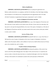 Judgment of Foreclosure and Sale - Oneida County, New York, Page 9
