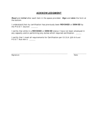 Instructions for Petition for Reconsideration/Reinstatement Application - Georgia (United States), Page 3