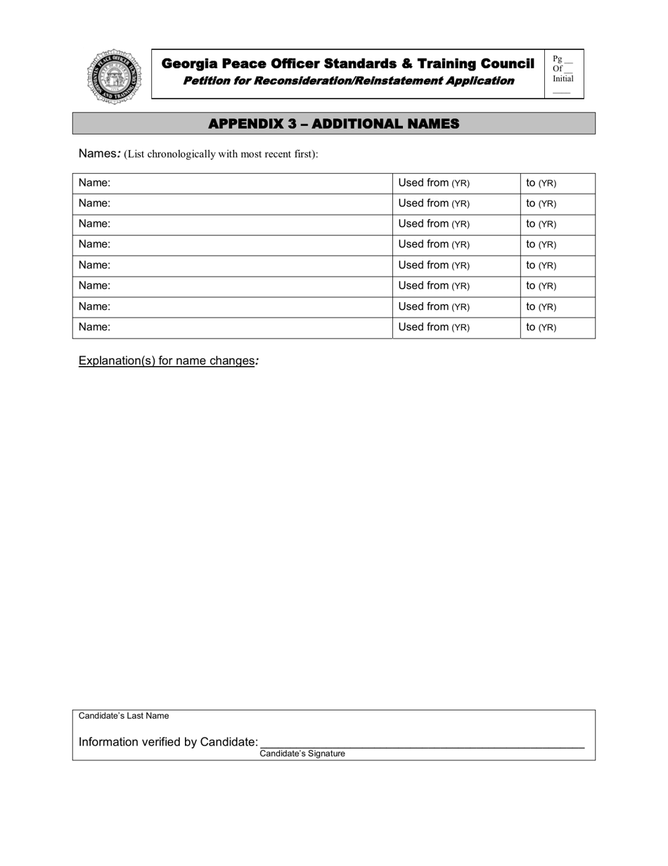 Petition for Reconsideration / Reinstatement Application - Georgia (United States), Page 16