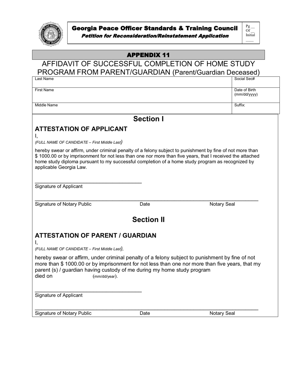 Petition for Reconsideration / Reinstatement Application - Georgia (United States), Page 22