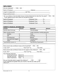 Confidential Guardianship Termination Questionnaire - County of Alameda, California, Page 8