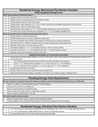 Residential Energy: Architectural Plan Review Checklist - City of Philadelphia, Pennsylvania, Page 3