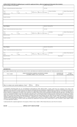 Form 3406 Application for Employment - Harris County, Texas, Page 2